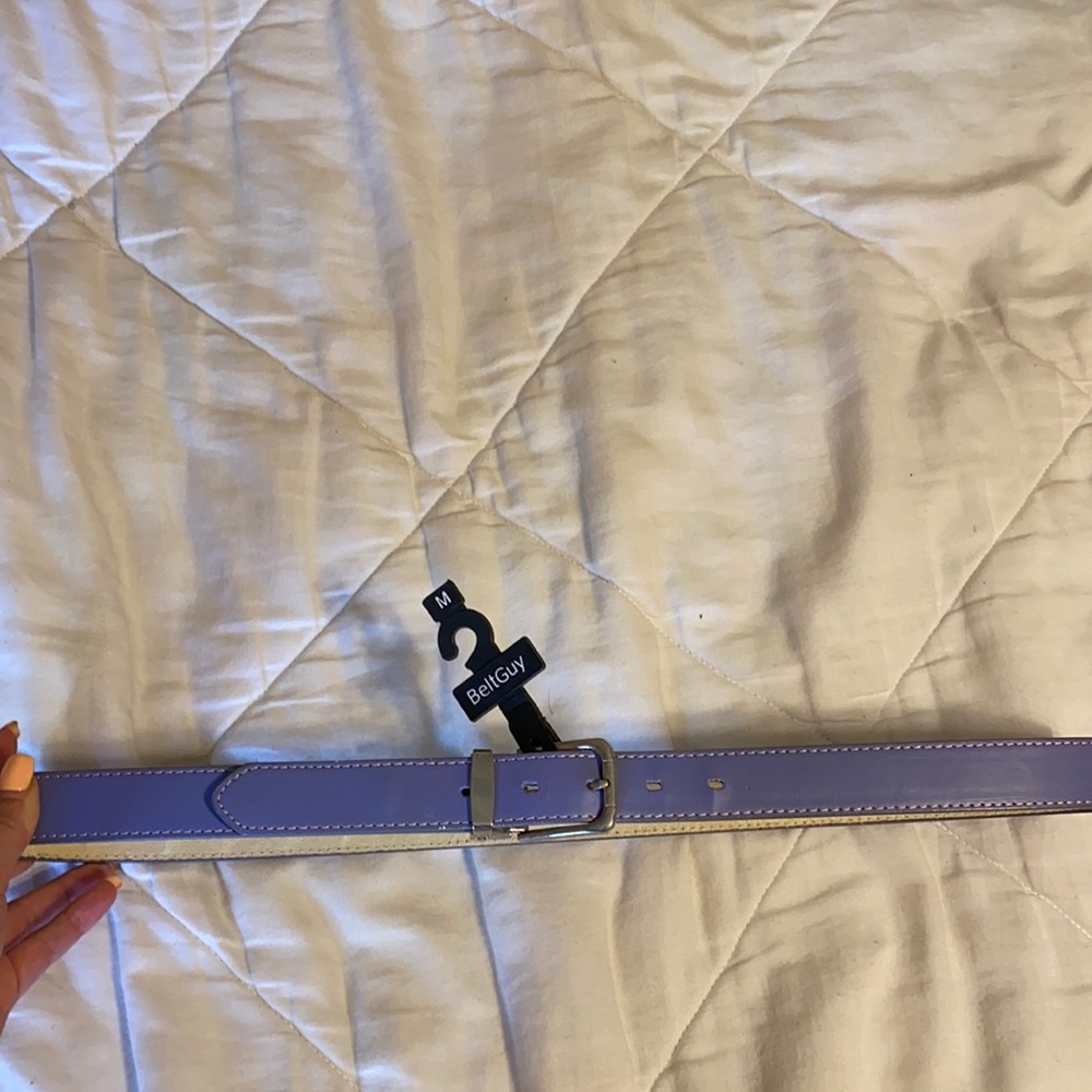 Pastel purple belt